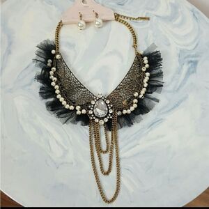 ‎Elegant Lace Shocker One Piece Vintage Vibes